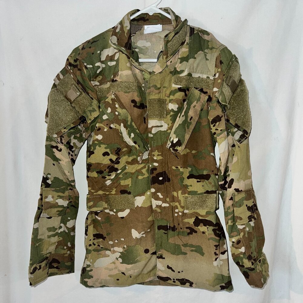 A2CU Aircrew Combat Coat OCP Flight Suit Top Sz XS/Short MULTICAM